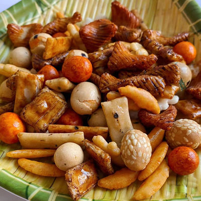 Beli Makanan Ringan Kerupuk Beras Panggang Suhu Tinggi Layanan Kustom Kacang Campuran online manufacture