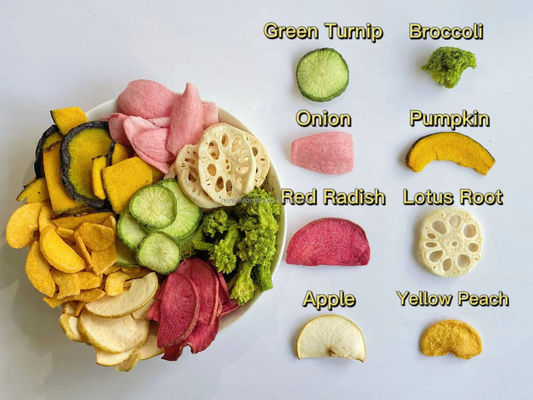 Harga yang bagus Hot Sale Sayuran Kering Vakum Brokoli Dehidrasi Alami Harga Grosir Keripik Brokoli Goreng on line