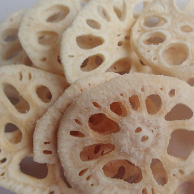 Harga yang bagus Keripik sayuran sehat yang digoreng vakum disertifikasi oleh akar teratai kering BRC Ou Kosher on line