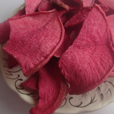 Harga yang bagus Vakum Goreng Lobak Merah Keripik Sayuran Sehat Camilan Irisan Lobak Merah Renyah on line