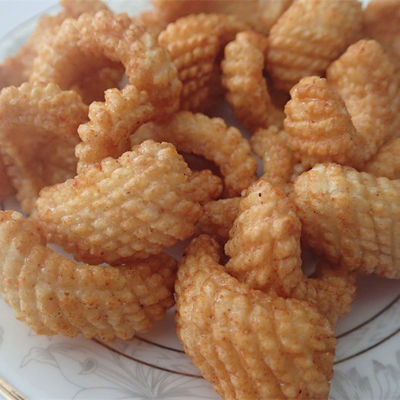 Harga yang bagus Squid Crispy Snacks Seafood Puffed Organic Rice Crackers on line