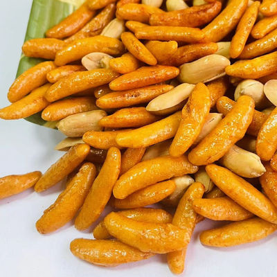 Harga yang bagus Kerupuk Beras Cabe Jepang Kesemek Polos Tekstur Renyah on line