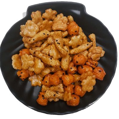 Harga yang bagus Aneka rasa campuran snack bar grain casual beras Jepang on line