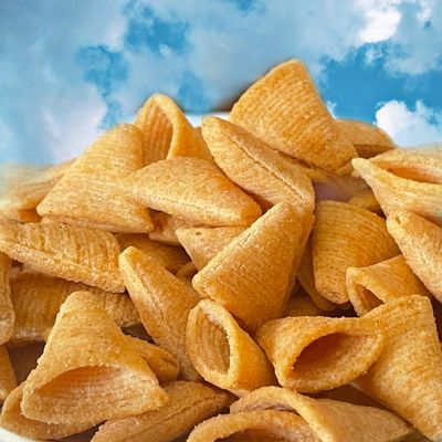 Harga yang bagus 5kg In Curl Rice Cracker Snacks Chili Powder Rice Krispies Crackers on line