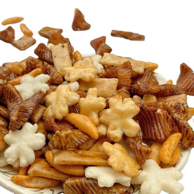 Harga yang bagus Kerupuk Beras Jepang Ketan Rasa Lezat Puff Crunch Snack on line