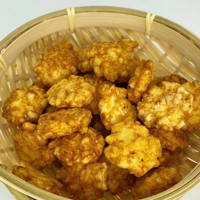 Harga yang bagus Kerupuk Nasi Rasa BBQ Makanan Ringan Kerupuk Nasi Goreng Oriental on line