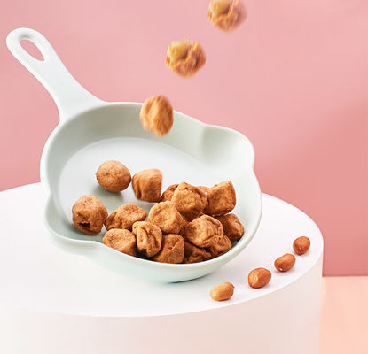 Harga yang bagus Bubuk BBQ Kacang Goreng Asin Berbentuk Plum Kacang Lapis Rarioli on line