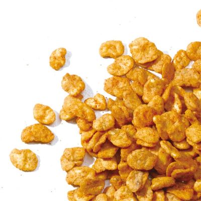 Harga yang bagus Camilan Kacang Fava Rasa Crab Roe Kacang Fava Panggang Semi Lembut on line