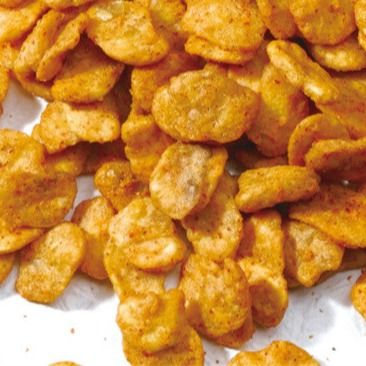 Harga yang bagus Camilan Kacang Lebar Kering Panggang OU KOSHER Tekstur Renyah Asin on line