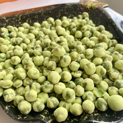 Harga yang bagus Ketahanan Super Kacang Hijau Camilan Tepung Jagung Wasabi Coated Peas on line