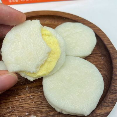 Harga yang bagus Tanpa Tambahan Pengawet Cemilan Sehat Roti Bulat Kerupuk Nasi Anak on line