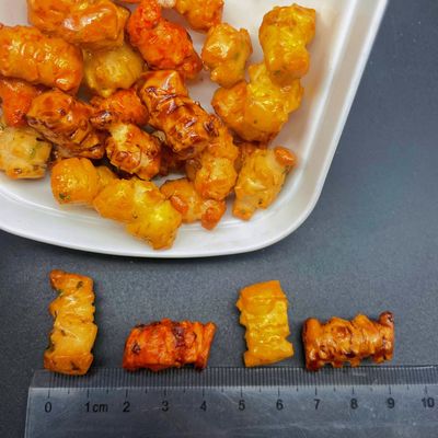 Harga yang bagus Camilan Kerupuk Beras Campur Gandum Cemilan Populer Di Asia Kecap Toning on line