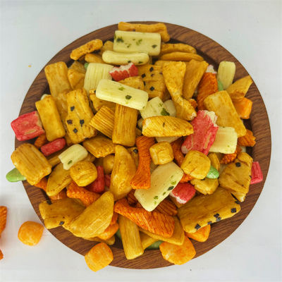 Harga yang bagus Makanan ringan beras yang renyah untuk semua usia dan penuh dengan tren on line