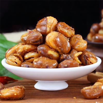 Harga yang bagus Tomato Twist Broad Bean Snacks & Fava Bean Snack yang Menggugah Selera on line