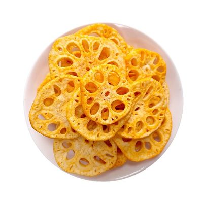 Harga yang bagus Merendam ke dalam Gourmet Bliss dengan Vacuum Fried Lotus Root Crispy Snack Savory Flavor on line