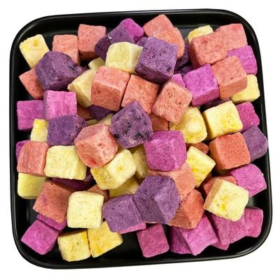 Harga yang bagus Krispy Frozen Yogurt Snacks All-Natural Strawberry Aroma 30g Paket Untuk Makanan ringan Sehat