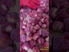 Bahan-bahan Baru Stroberi Kering dan Lezat